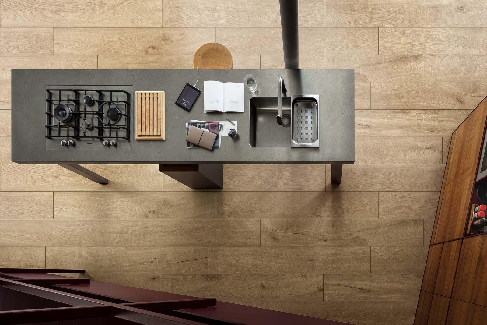 MA8Z Vero Quercia Chevron 11x54 MARAZZI Italy