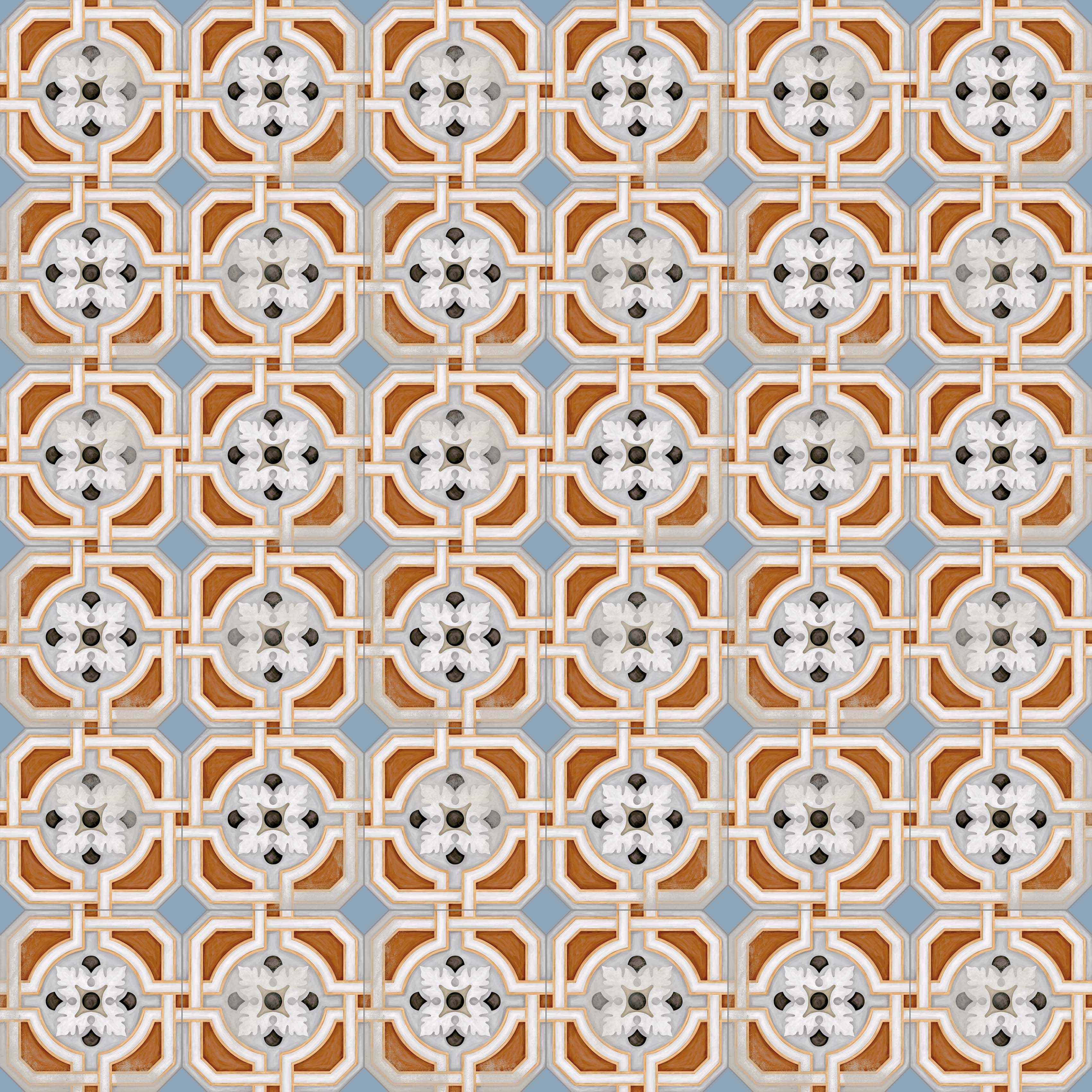 Octogono Zimer Multicolor g.156 20x20 VIVES