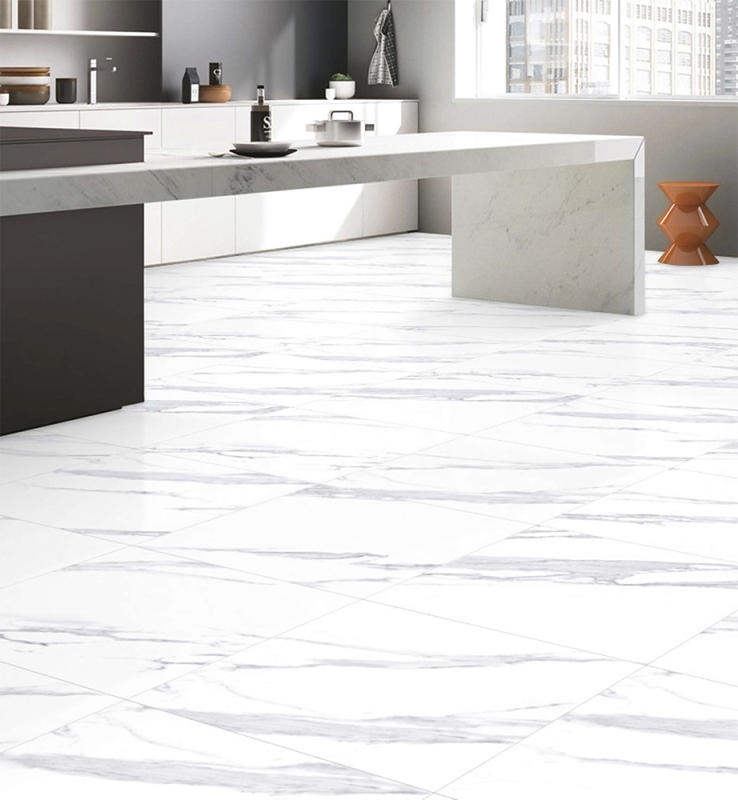 LUNA White Carving 60x60 ITC