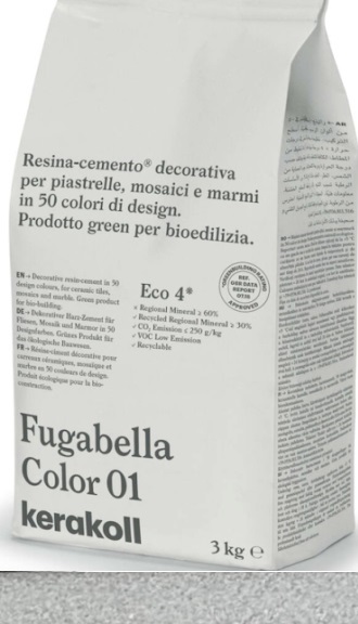 Fugabella Color затирка для швов 08 3кг Kerakoll