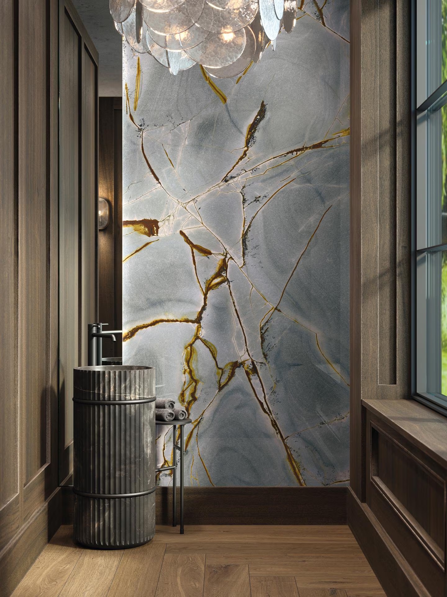 100332617 Blue Roma Polished 120x270 Urbatek фото 5