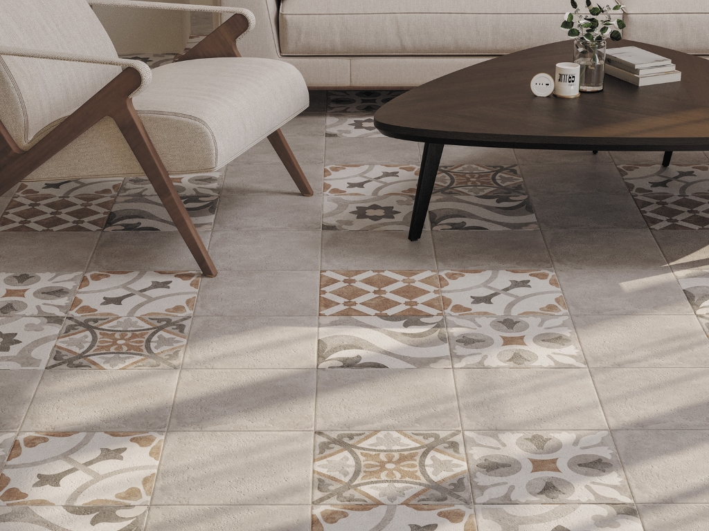 CP4A156 Carpet ступень темно-бежевый 29,8x29,8 Cersanit