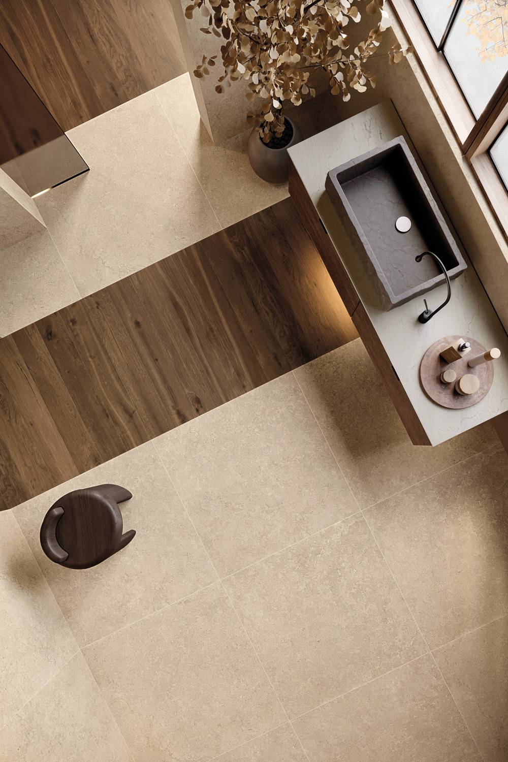 Pura Grey Chiseled Safetouch 6.5 mm 120x278 Kerlite фото 15