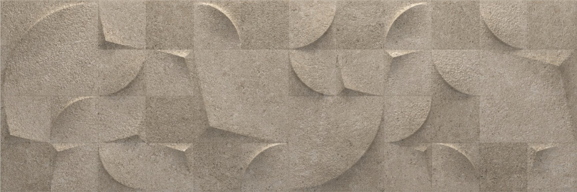 Decor Icon Shape Taupe Rect 30x90 Baldocer