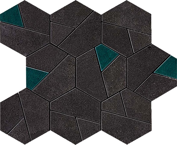 AN7A Boost Tarmac Mosaico Hex Jade 25x28.5 Atlas Concorde