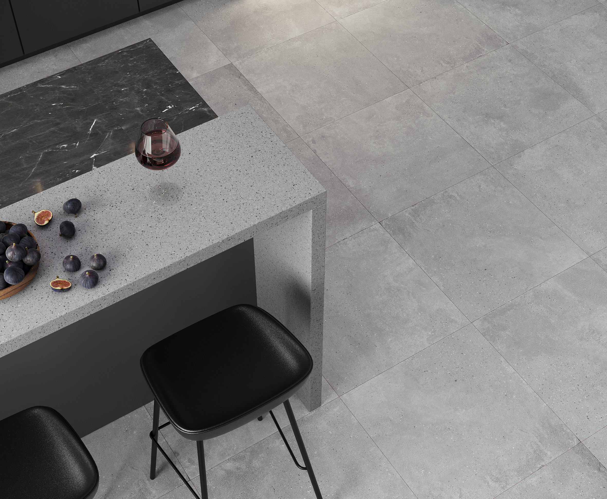 Callisto Gray Карвинг 60x60 Laparet