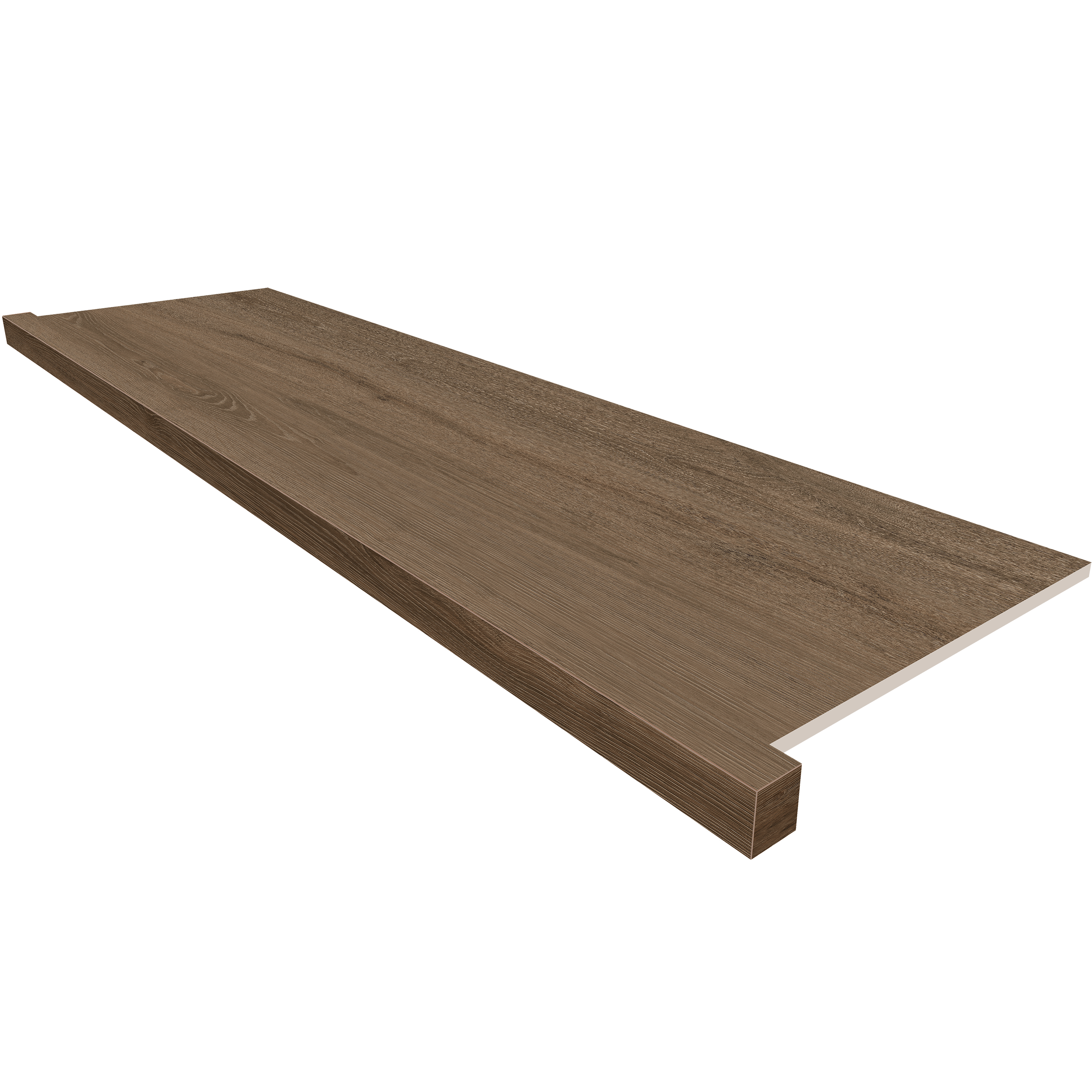 Подоконник фронтальный AV03 Alavesa Moka Неполированный с боковыми выступами 33х160 Ametis by Estima