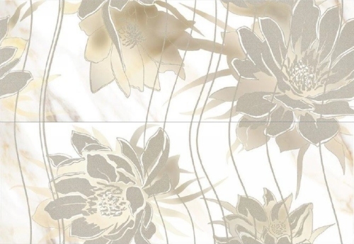 587882002 Calacatta Oro Floris (2 шт) 48.4x70 Eletto Ceramica