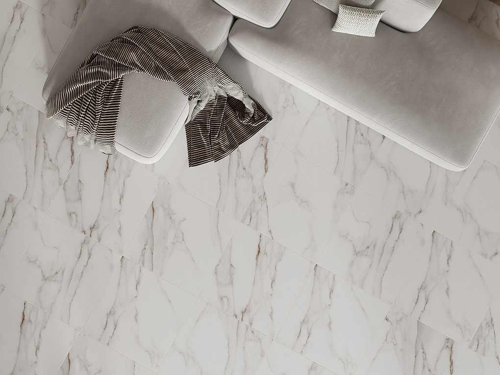 010400001264 Extra white белый PG 01 60х60 Gracia Ceramica