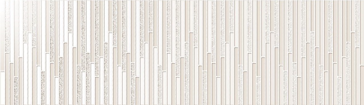 Декор Intuition Shine (из 2 шт) White 58*100 Ibero