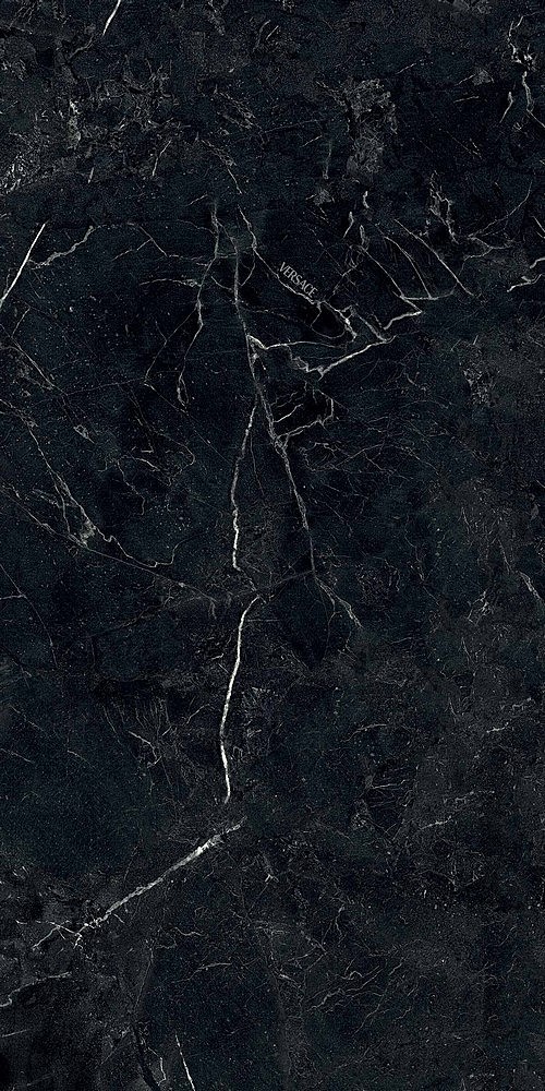PF60015282 Tarsia Nero Imperiale Lux 3D Rett 60x120 Versace (Gardenia Orchidea)