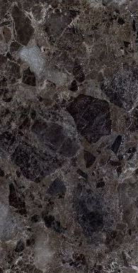 Dark Emperador Glossy 60x120 Mega Tile