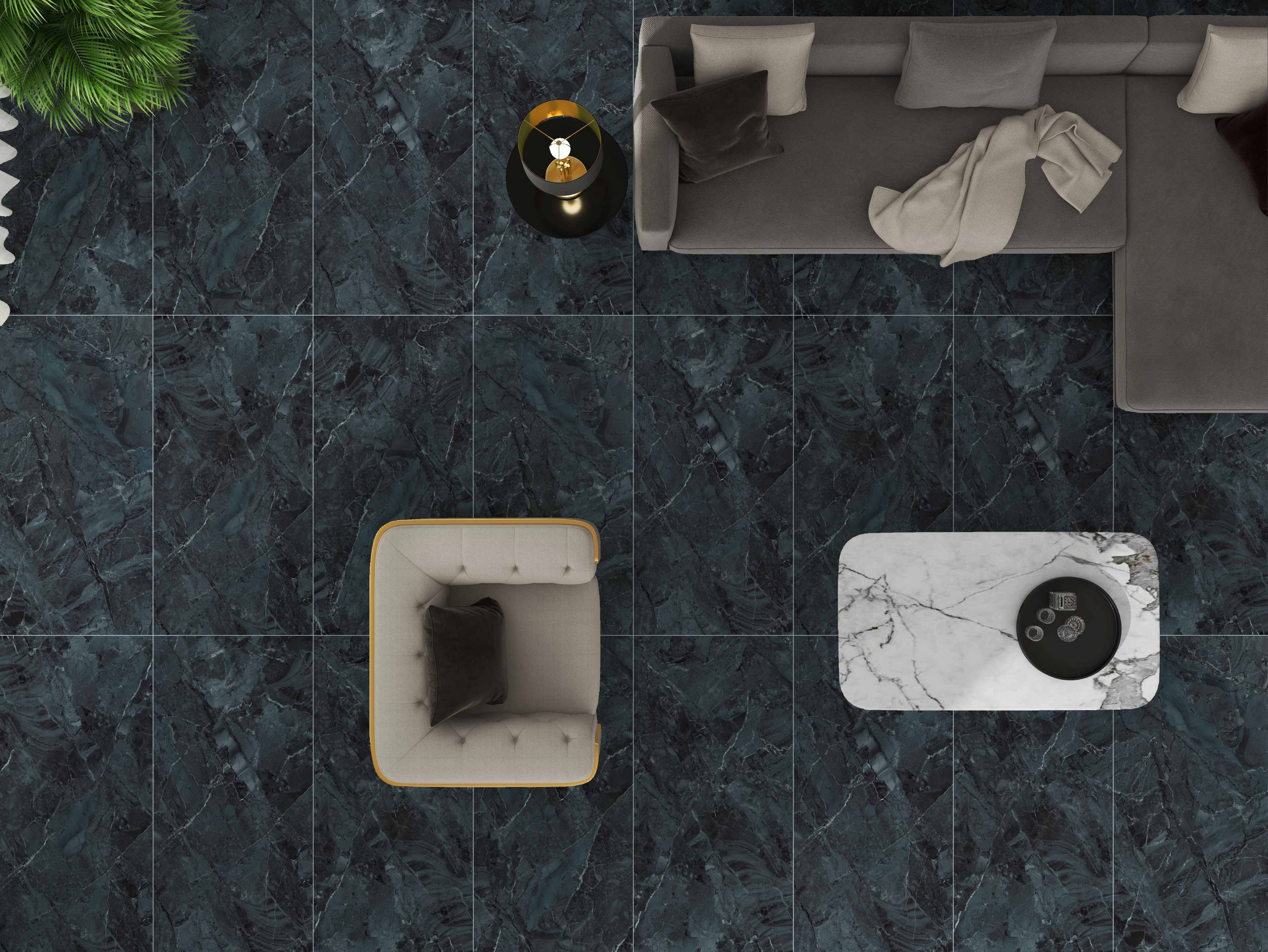 Covelano Teal High Glossy 60x120 BELLEZA фото 7