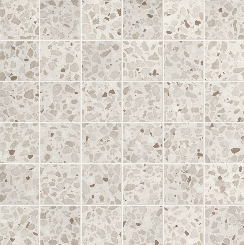 fRO4 Glim Gemme Bianco Macromosaico Matt 30x30 FAP Ceramiche