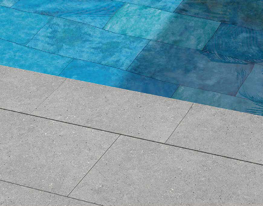 Внутренний угол закругленный Pool Garden Grey Handle 25x25 Serapool