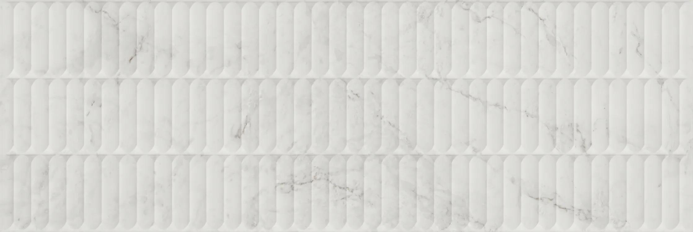 KM3090B0160R Тубкаль белый глянцевый структура обрезной 30x89,5x1,05 Kerama Marazzi