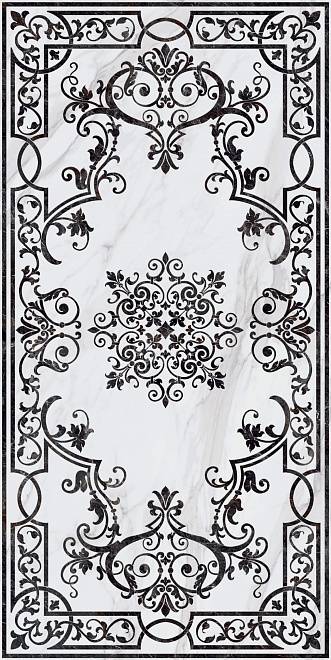 SG591702R Монте Тиберио декорированный лаппатированный 119.5*238.5 Kerama Marazzi