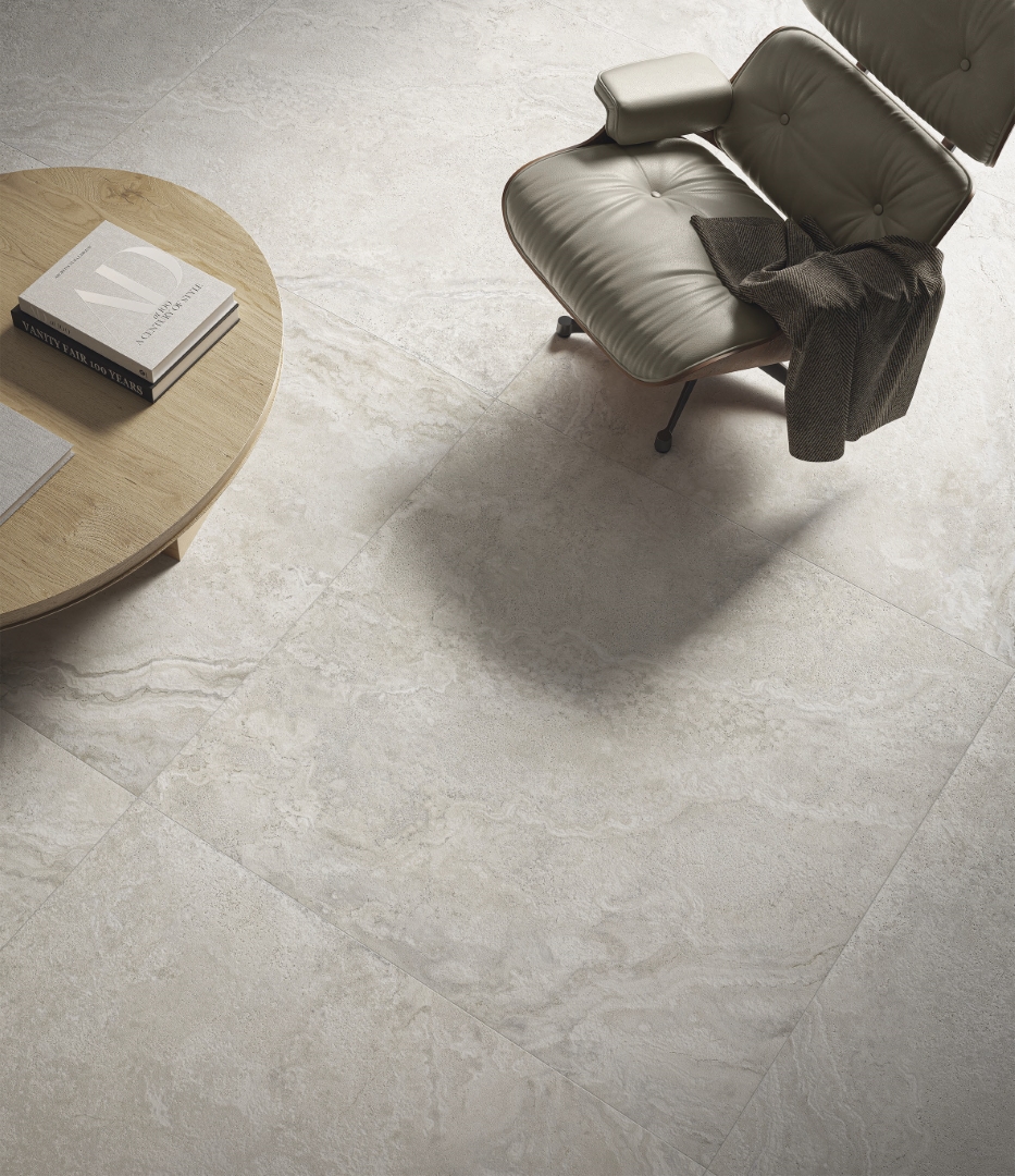 06105 Travertino Creme Satin/Ret 120x280 Ceramiche Piemme