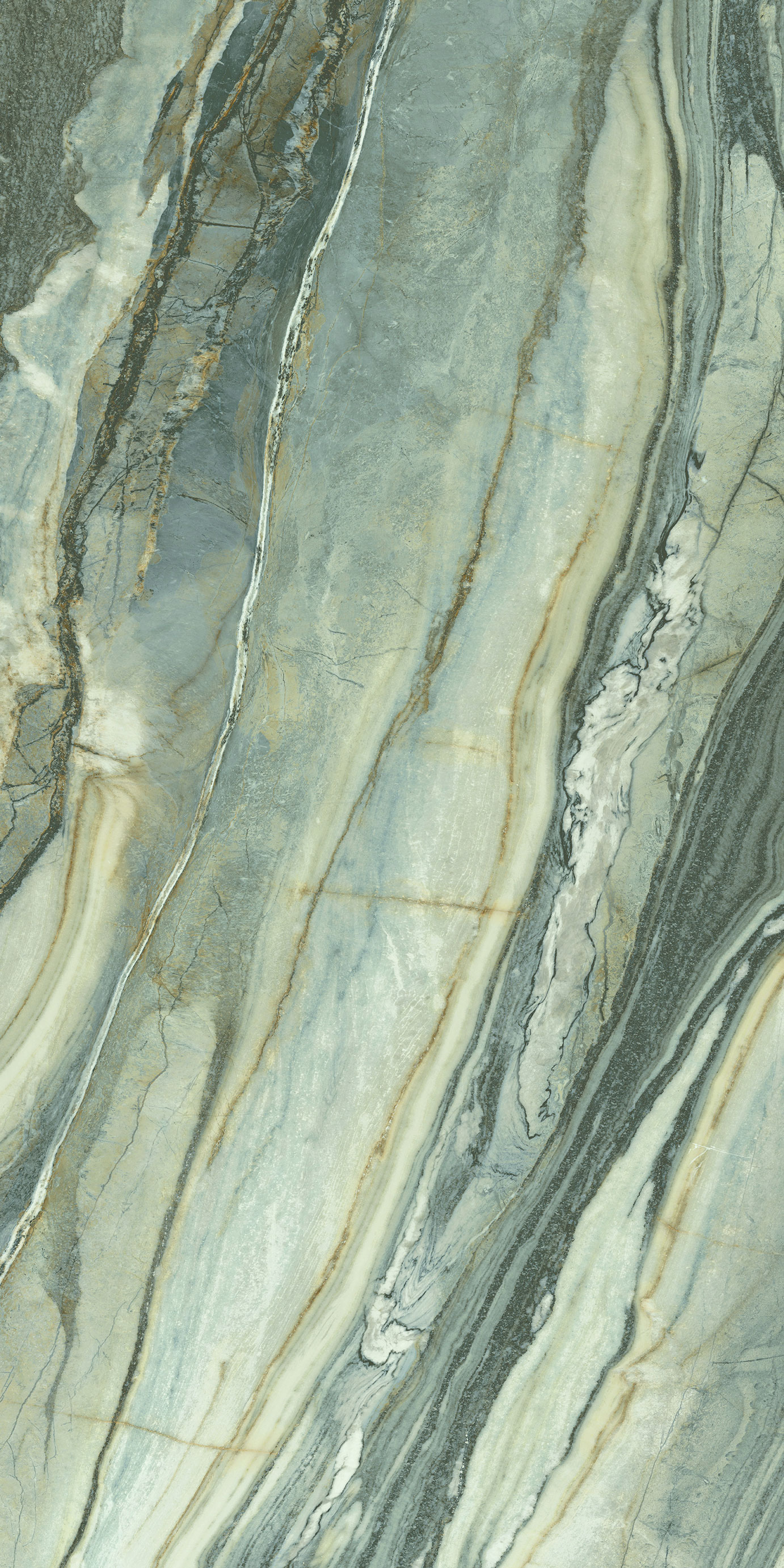 GT1206020217LGR Shanti Зеленый лаппатированный 60x120 Global Tile