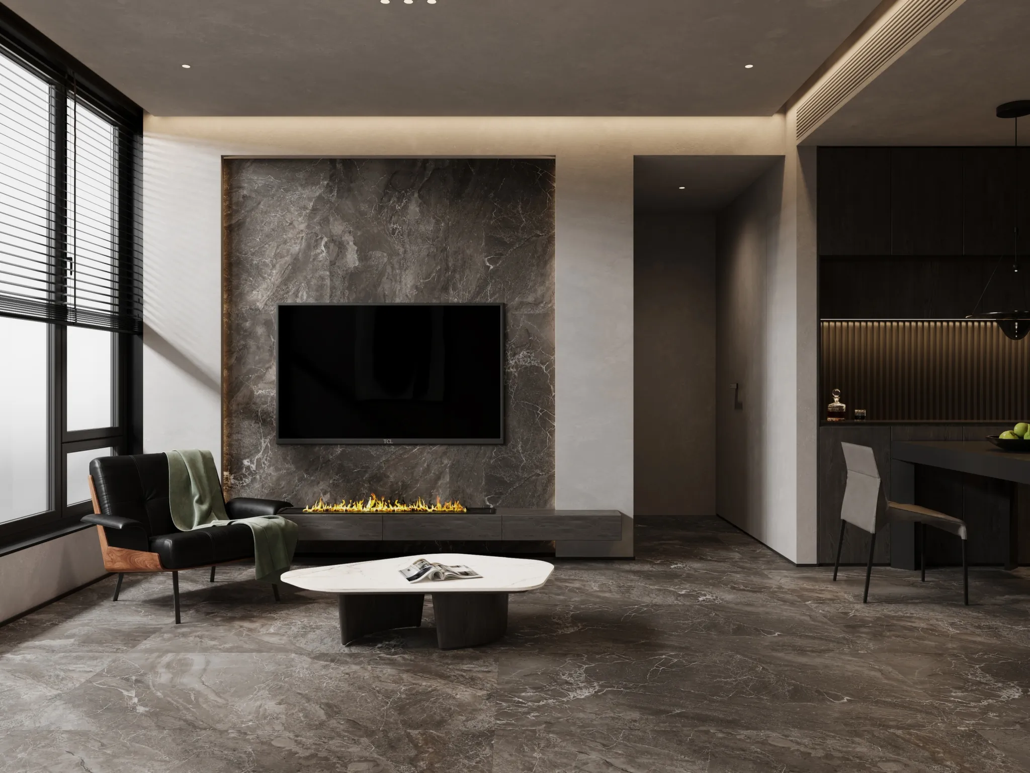 Nebula 3D Matt glazed 60x120 Kasor Ceramics фото 2