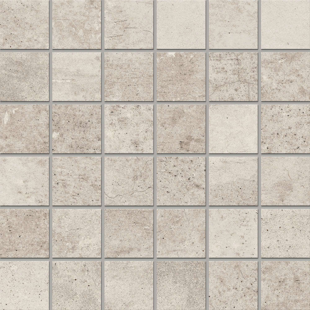 Мозаика EE01 Seed Light Grey Неполированный (5х5) 30x30 Estima