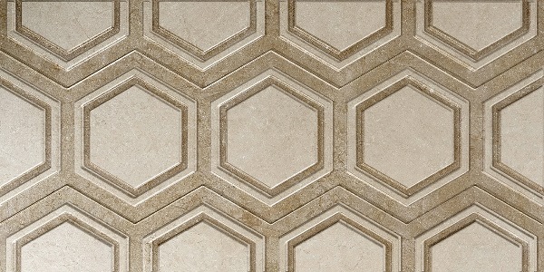 Рона бежевая 25x50 AXIMA