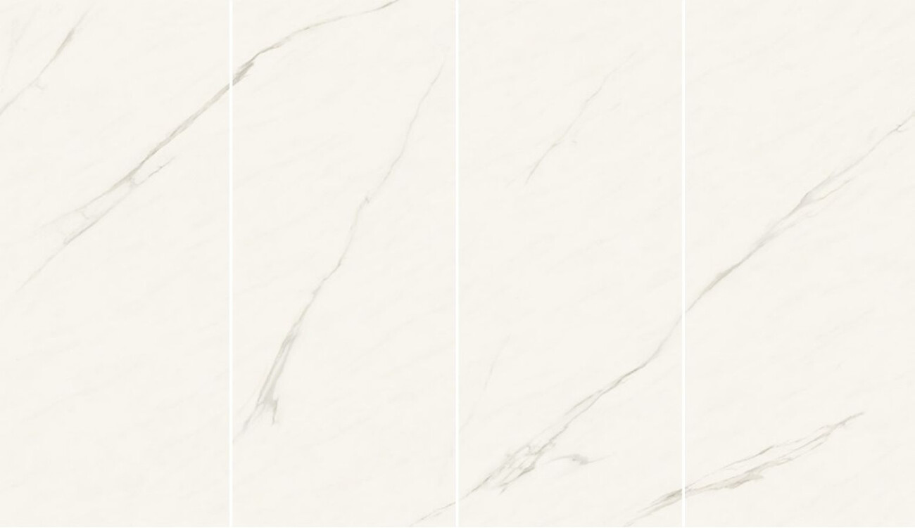 AKFI Calacatta Meraviglia Kit Endless Lapp. 4pcs 6mm 160x320 Atlas Concorde