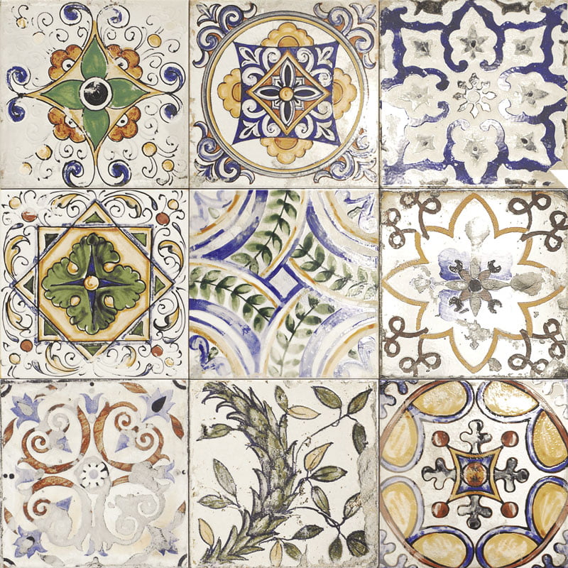 PT03095 Centro Maiolica Mix 20x20 Mainzu