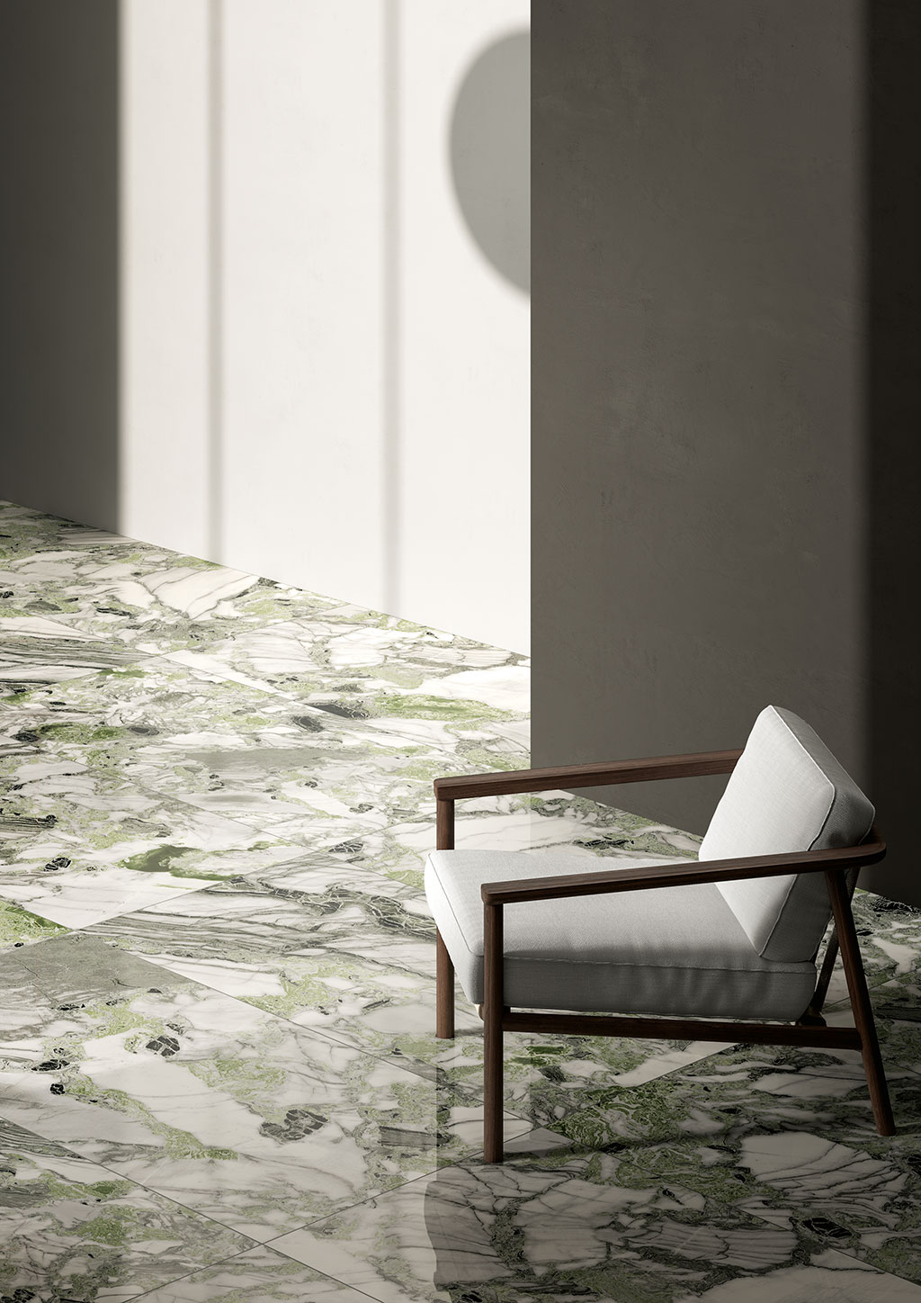 M4759LR SOUND OF MARBLES SCREZIATO VIVACE Polished 74x74 Fioranesе