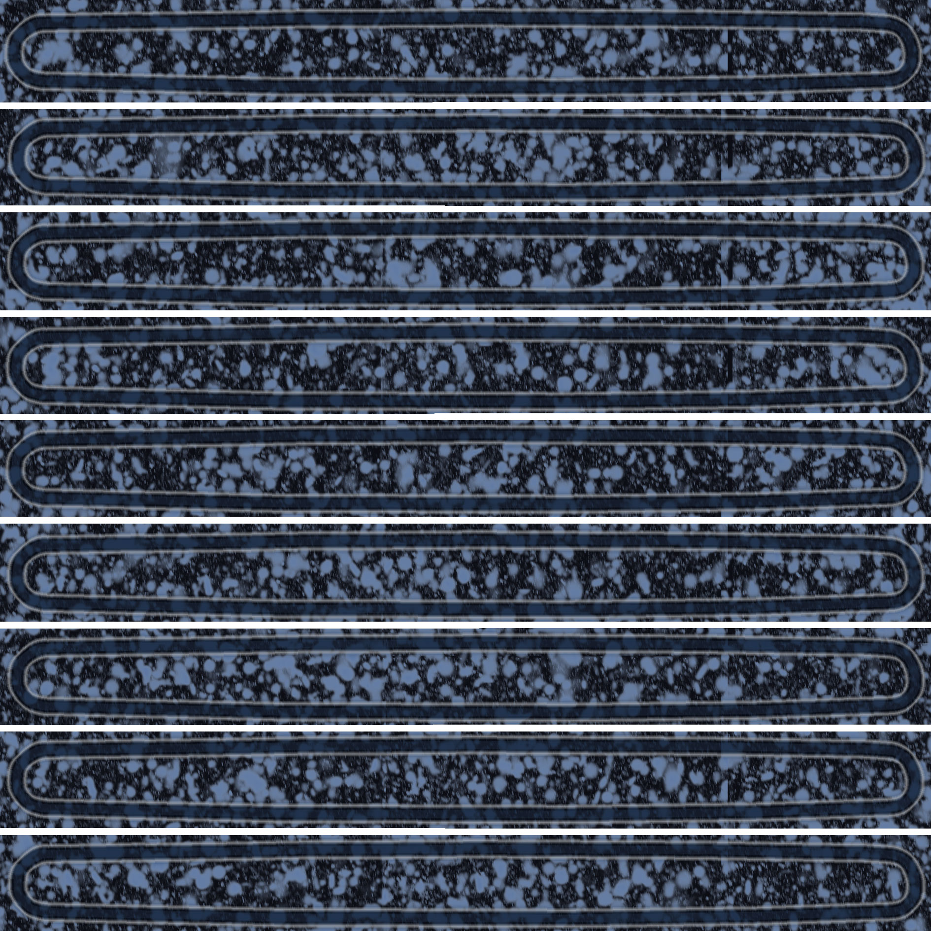 KMD2SOB004BN Декор чипсет Далия синий глянцевый 20x20x0,95 Kerama Marazzi