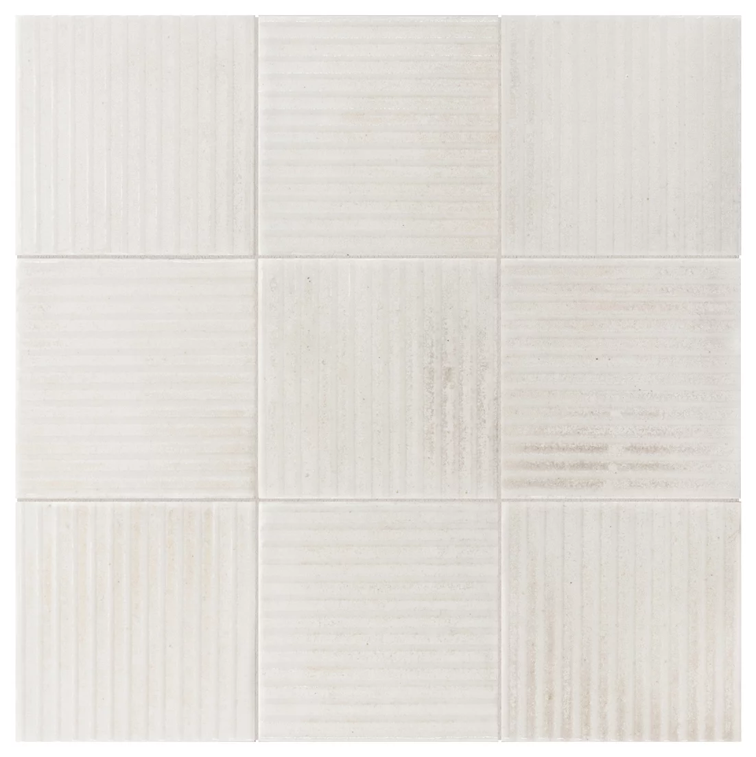 30824 Raku Line White 10x10 EQUIPE