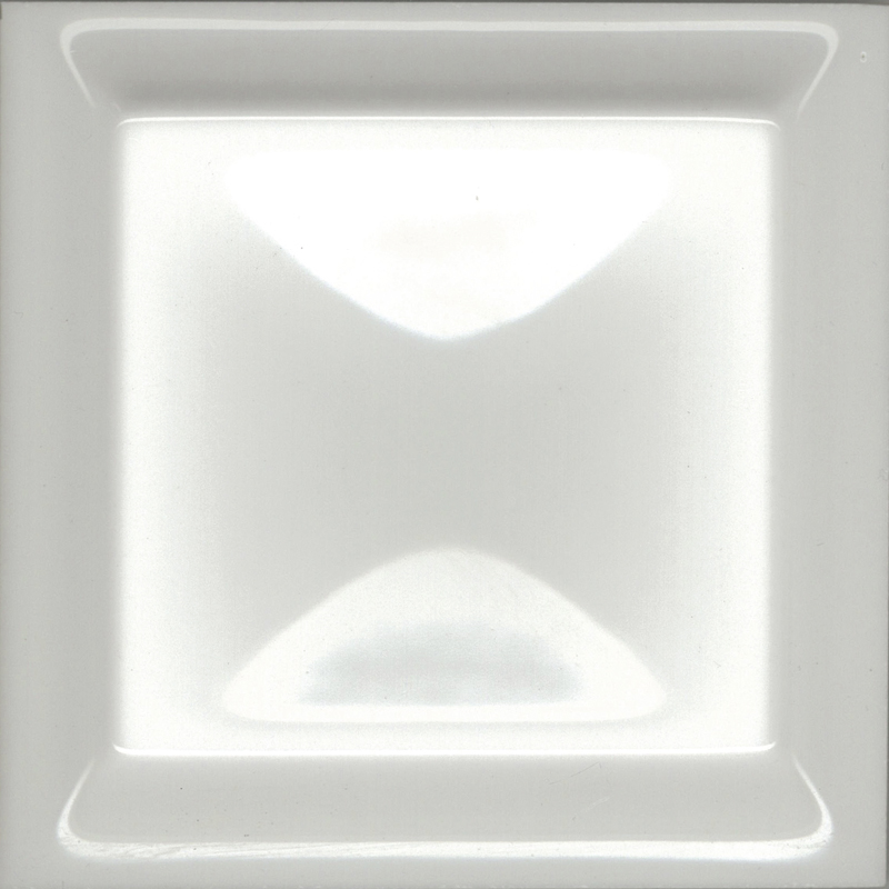Decor Cube Blanco 10x10 Absolut Keramika