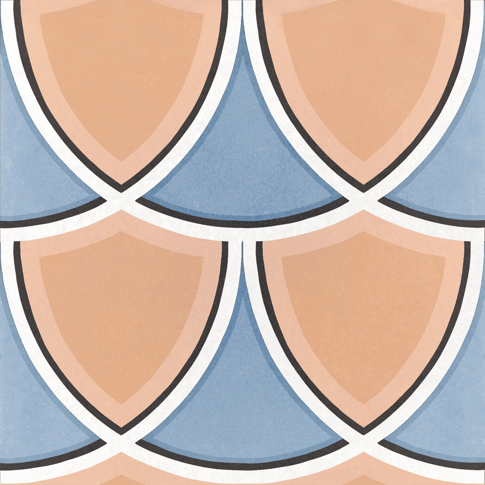22104 CAPRICE PATCHWORK COLOURS 20X20 EQUIPE