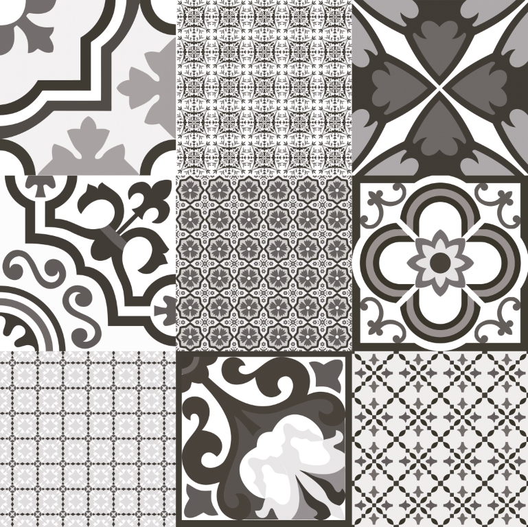Logos Negro Satin 58x58 El Molino
