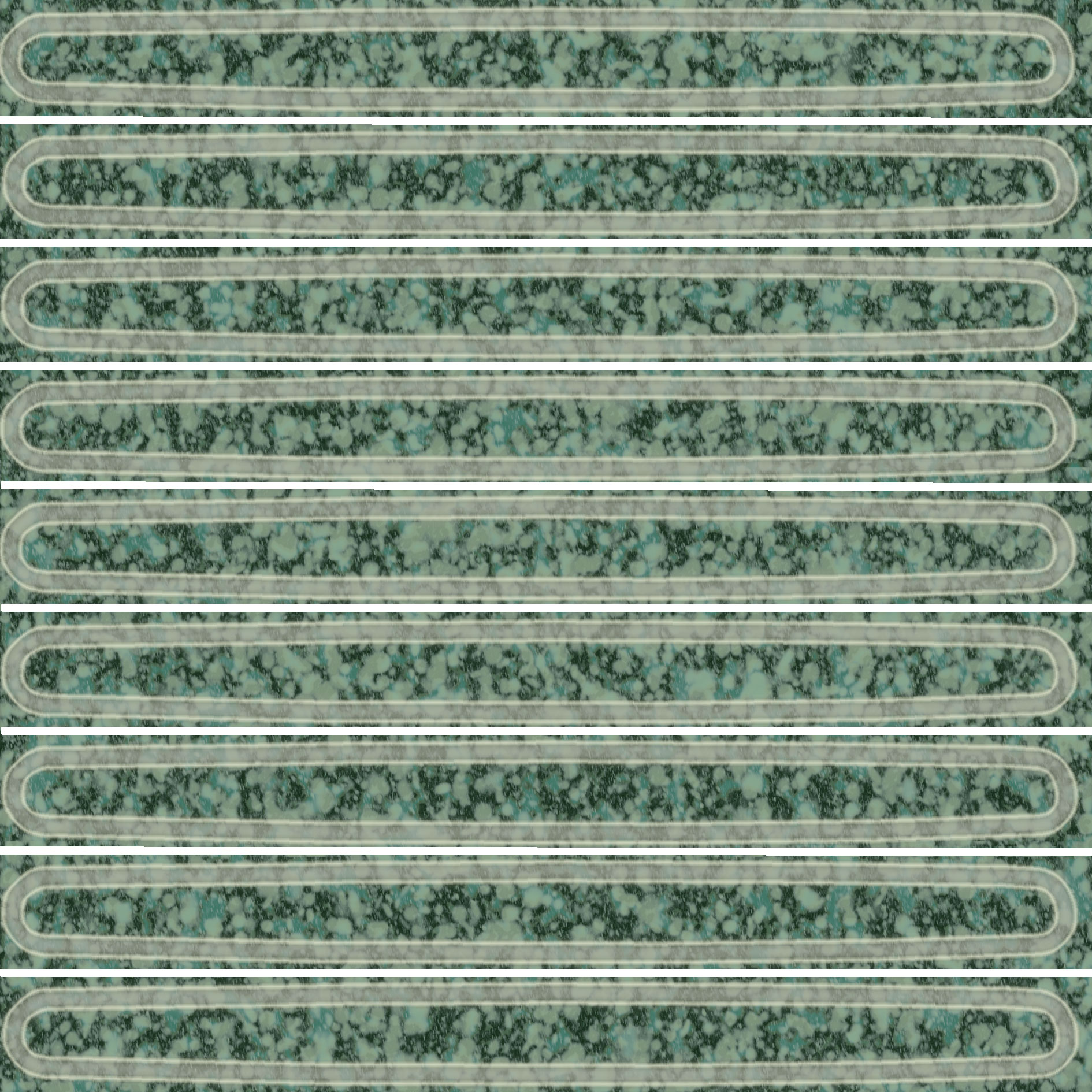 KMD2SOB006BN Декор чипсет Далия зелёный глянцевый 20x20x0,95 Kerama Marazzi
