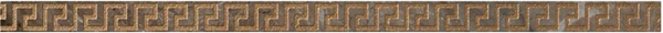 240757 FASCIA GRECA MARRONE 2,7x58,5 Versace (Gardenia Orchidea)