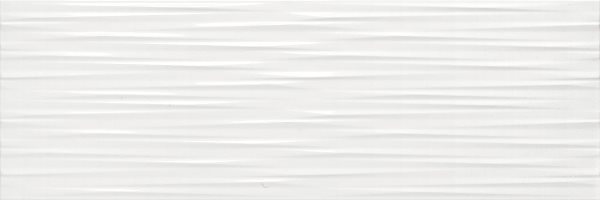 Blanco Relieve Pyramid Ret. 30x90 Porcelanite Dos
