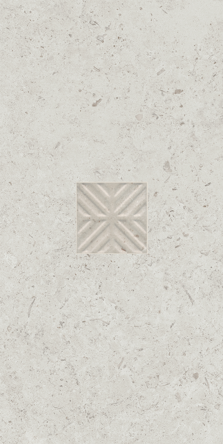 ID127 Декор Карму наборный серый светлый матовый 30х60 Kerama Marazzi