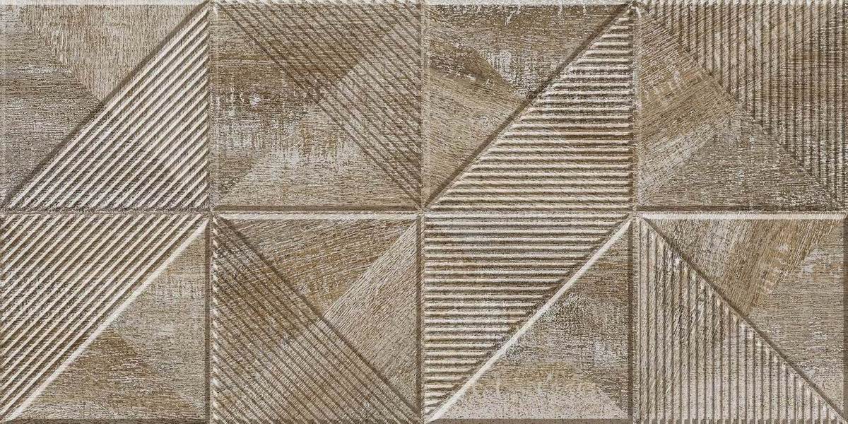 Астерия Коричневый Декор 1 30х60 Beryoza Ceramica