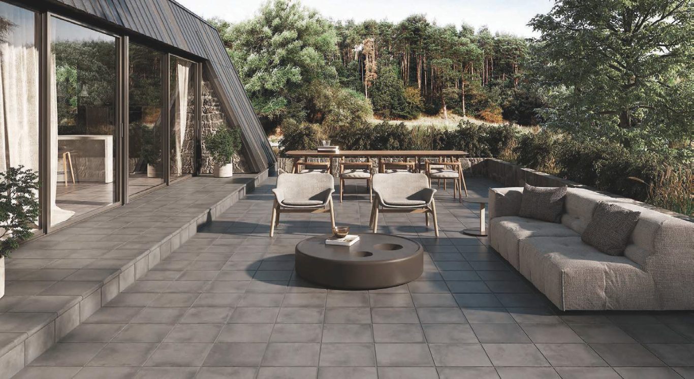 Peldano ML Portland Grey R12 33x33 Exagres