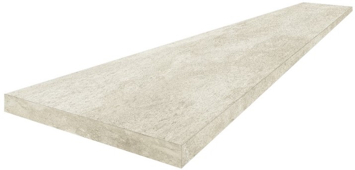 620070002585 Creta White Scalino Angolare Sx 33x60 ColiseumGres