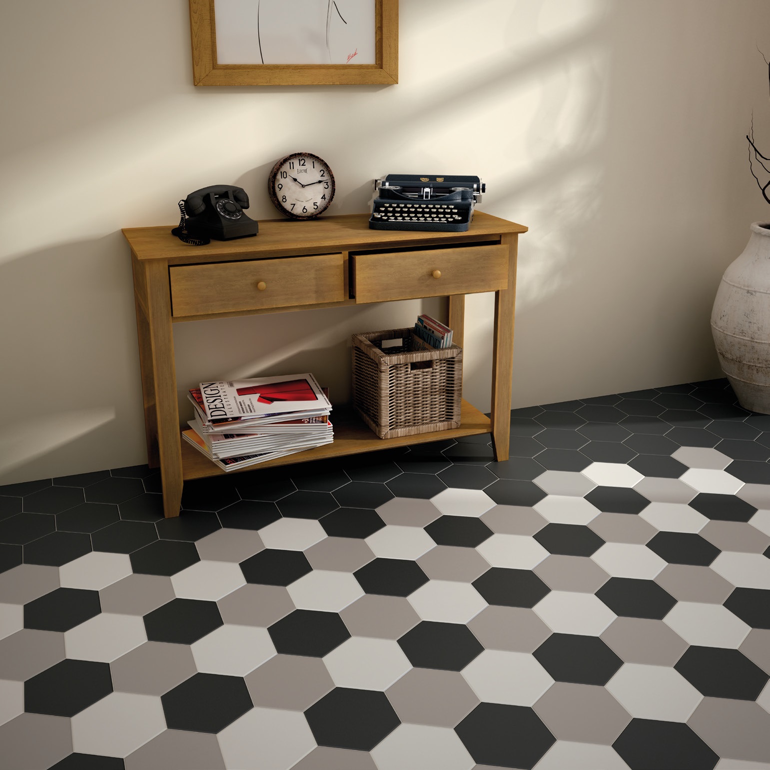 20340 Hexatile Gris Mate 17.5x20 EQUIPE фото 5