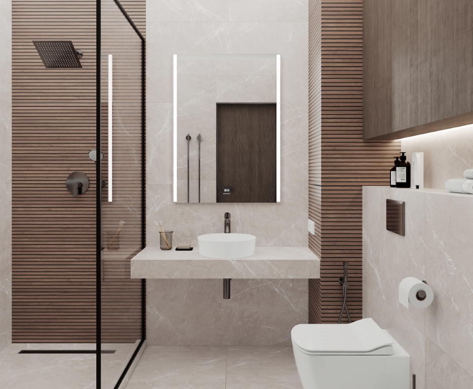 Pietra Grigio светло-коричневый матовый карвинг 60х60 Laparet
