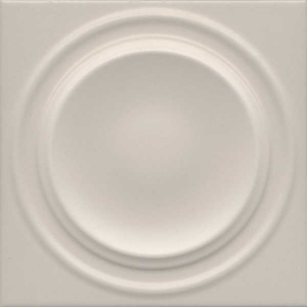 OBE001 Декор Аква Альта 2 белый матовый структура 20x20x0,95 Kerama Marazzi