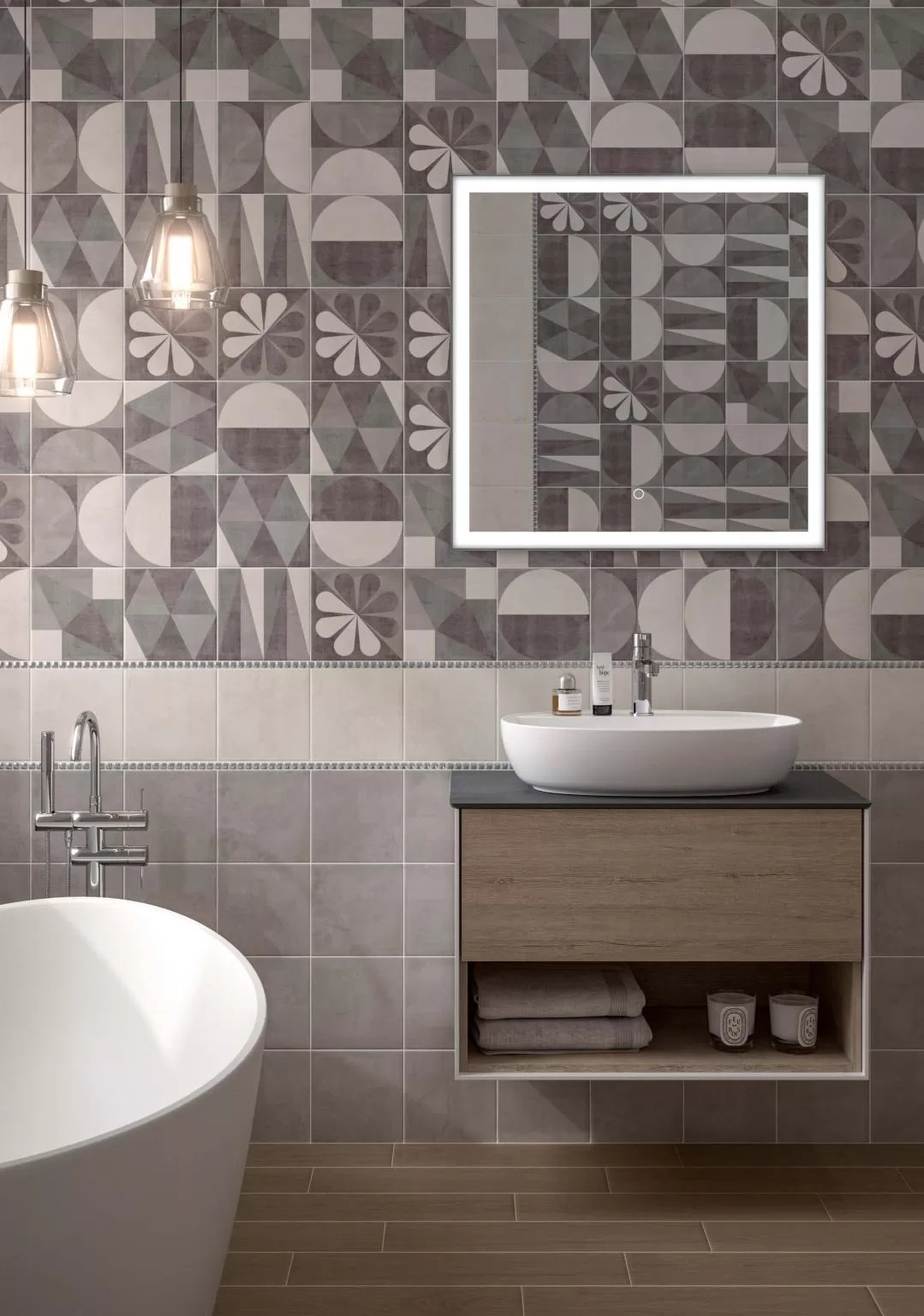 5284 Понти белый 20*20 Kerama Marazzi