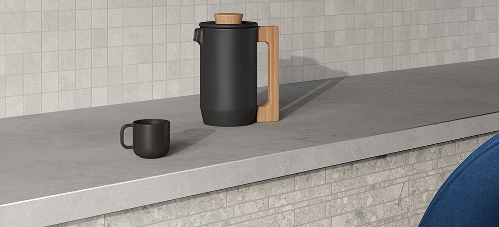 K9475138R001VTE0 Ceppostone Мозаика Темно-серый Матовый R10B 7Рек 5x5 30х30 Vitra