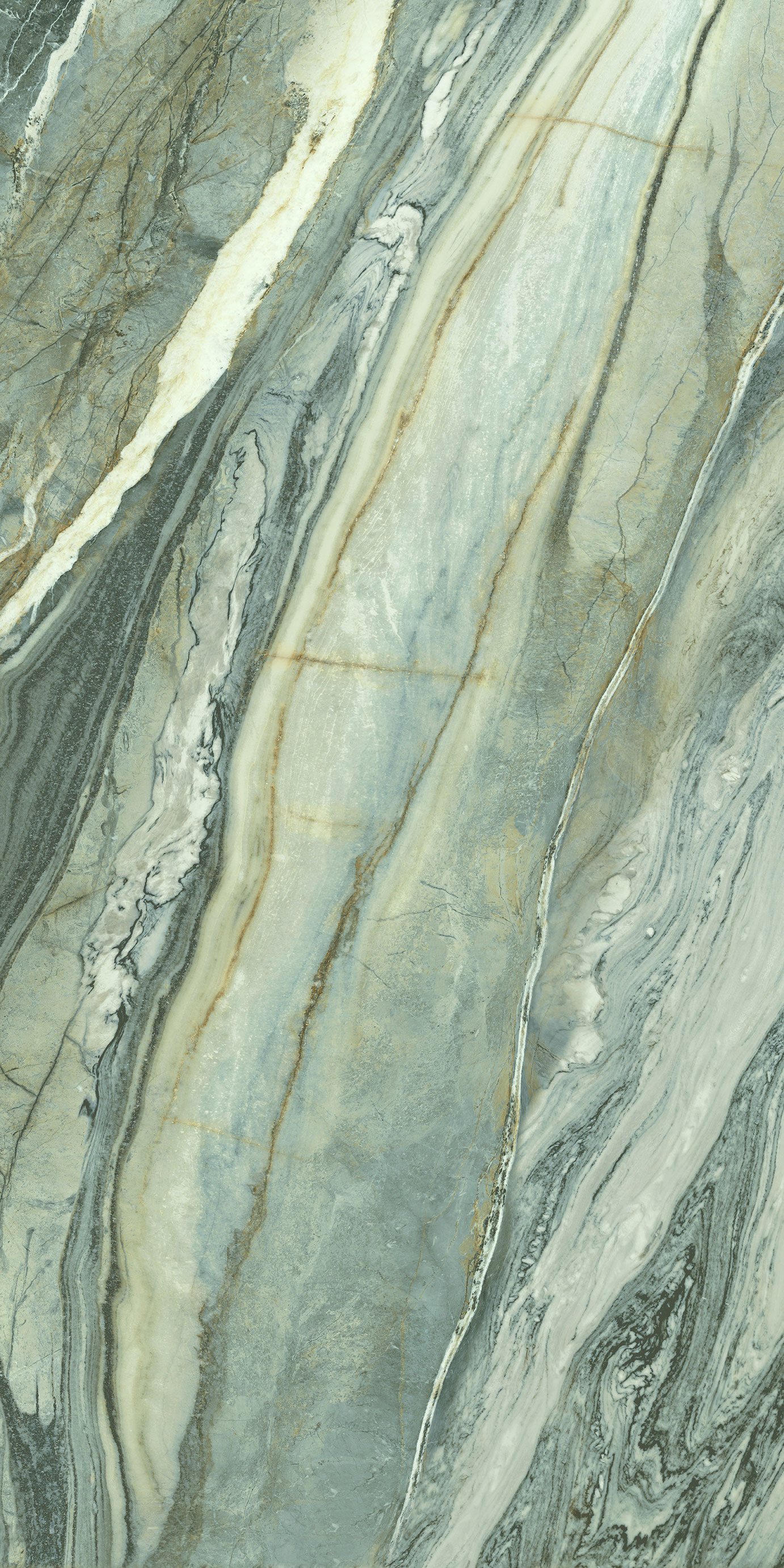 GT1206020217LGR Shanti Зеленый лаппатированный 60x120 Global Tile
