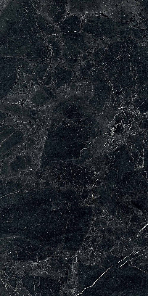 PF60015282 Tarsia Nero Imperiale Lux 3D Rett 60x120 Versace (Gardenia Orchidea)