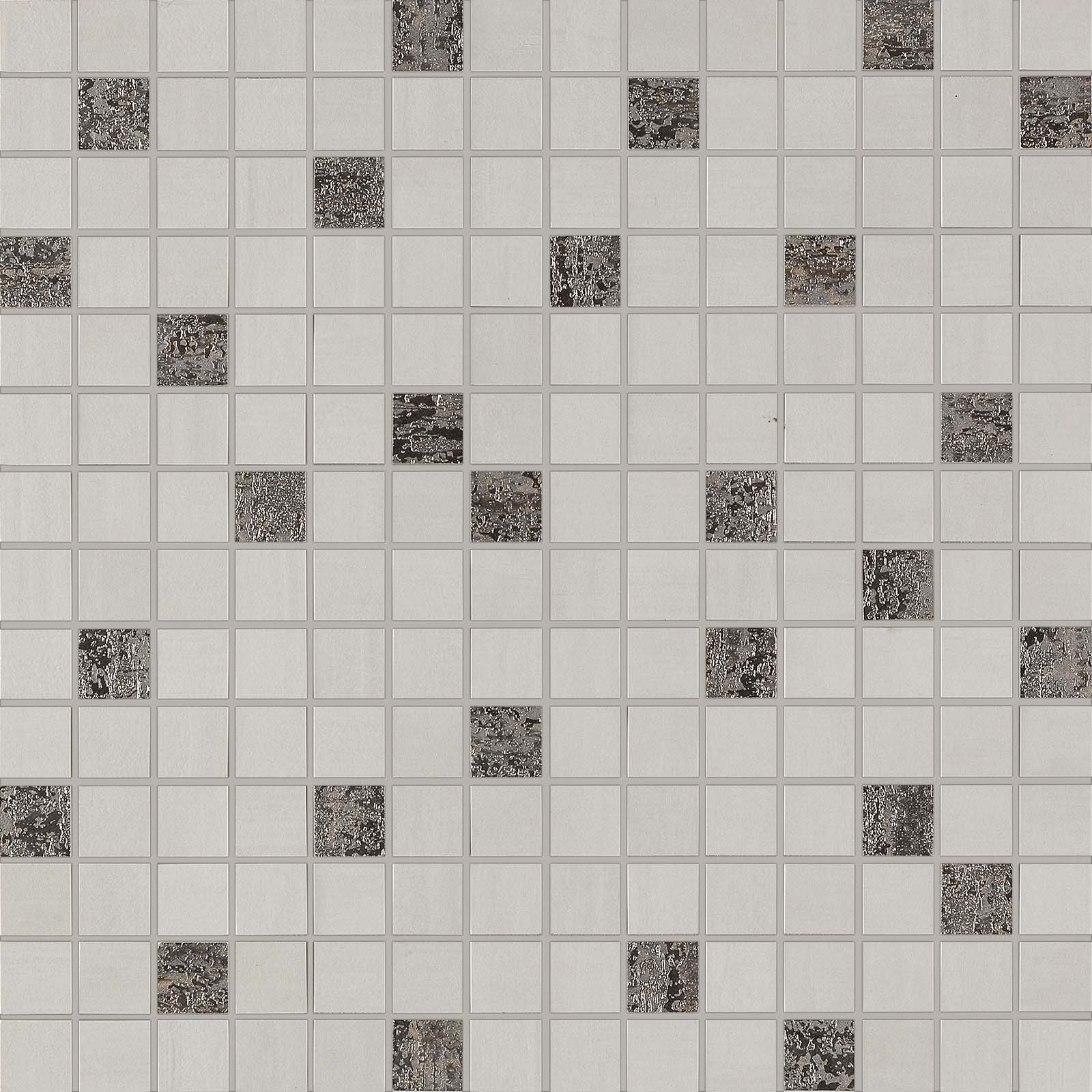 MMQX Materika Mosaico Grigio 40x40 MARAZZI Italy