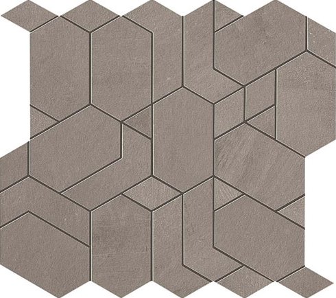 AN65 Boost Grey Mosaico Shapes 31x33,5 Atlas Concorde